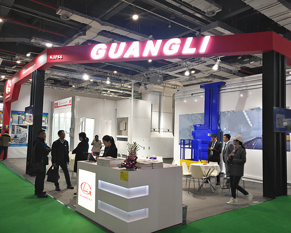 Guangli marca cabinas de pulverización muestra-Automechanika Shanghai 2019